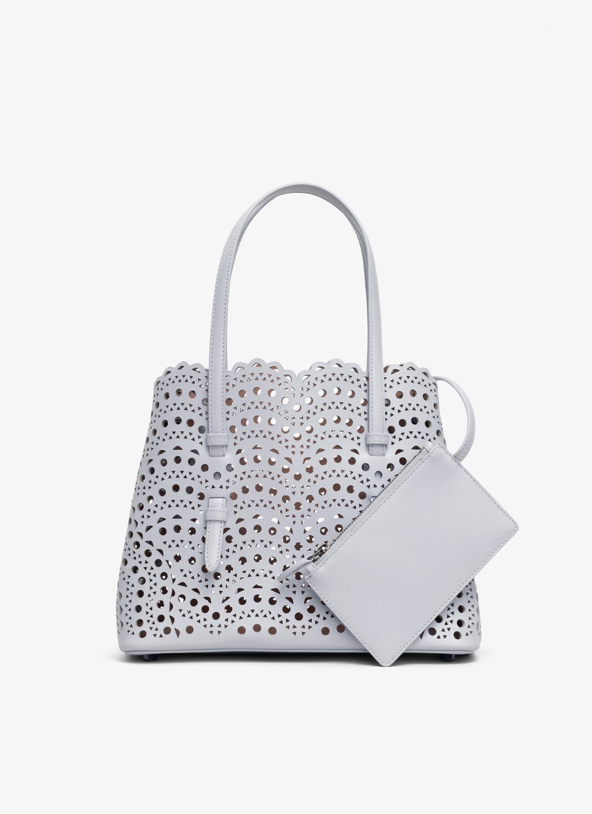 MINA 25 BAG IN VIENNE WAVE CALFSKIN ALAÏA PEARL MINA 25 BAG IN VIENNE WAVE CALFSKIN